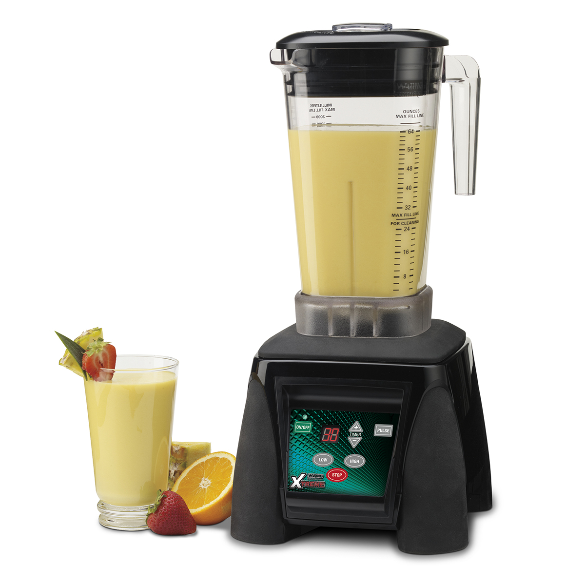 Waring Commercial Hi-Power Electronic Keypad Blender with The