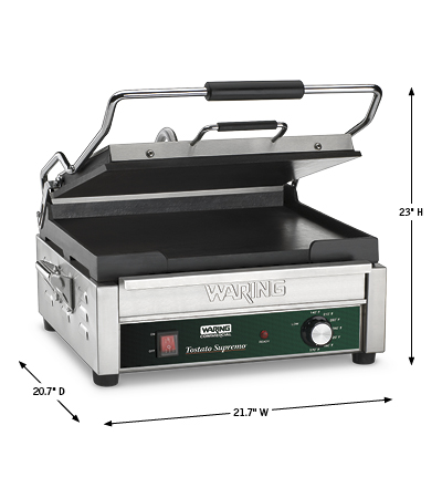 Waring Commercial - Double Italian-Style Panini/Flat Grill with