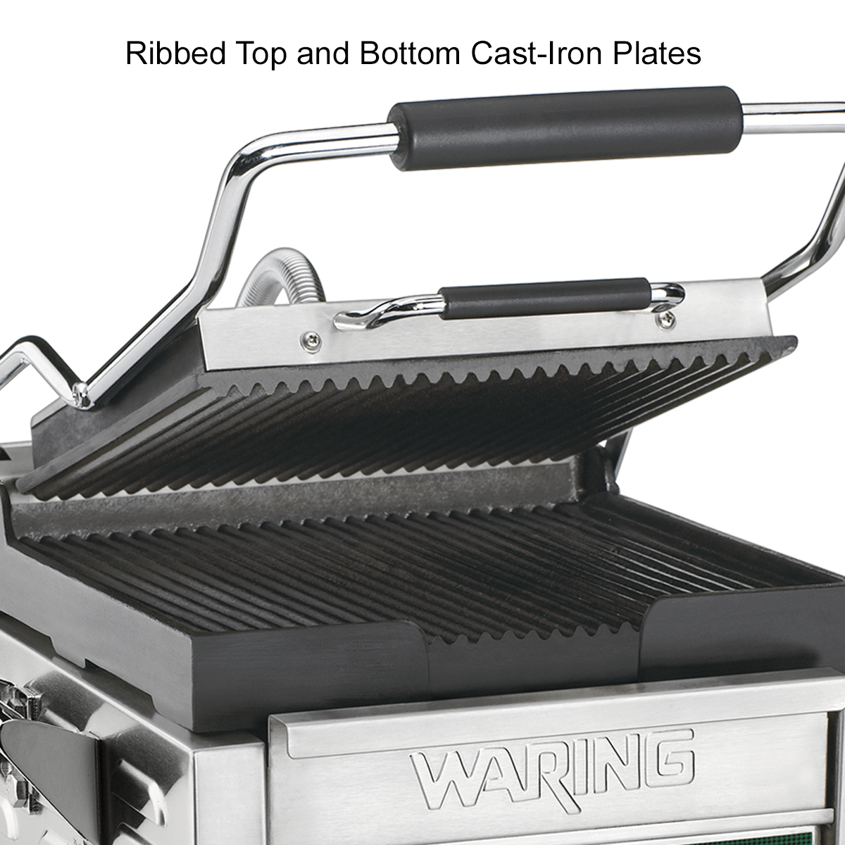 Waring Commercial Compact Italian-Style Panini Grill – 120V