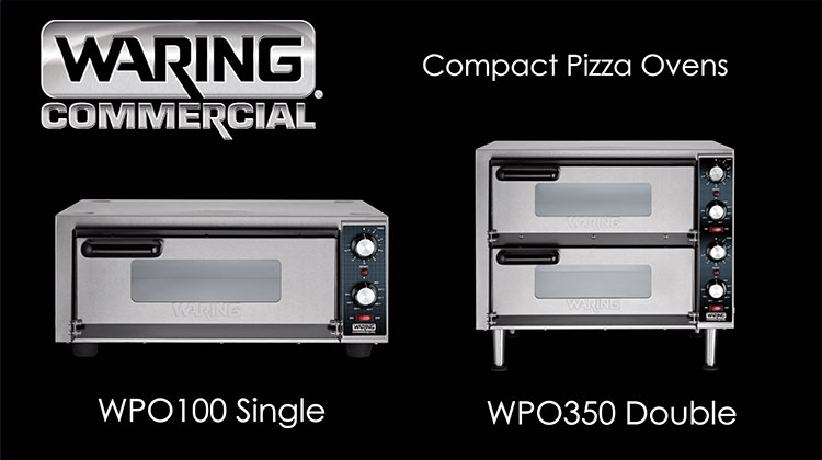 Waring Commercial Medium-Duty Double-Deck Pizza Oven